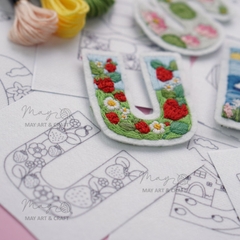 Mếch tan in sẵn chữ cái (lẻ 1 chữ)