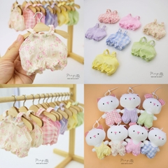 Quần yếm chun cho thú bông mini (nhiều màu sắc)