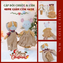 Combo cặp đôi Chuột và Cún
