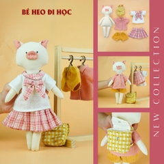Combo Bé Heo đi học