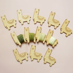 Bobbin gỗ hình Alpaca - 1 con