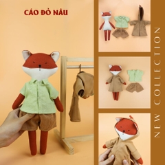 Combo Cáo Đỏ Nâu