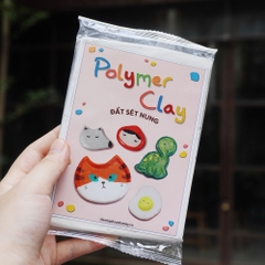 Đất set nung Polymer Clay màu trắng (250g)