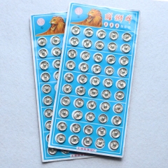 Cúc bấm 9mm (vỉ 50 chiếc) - đen