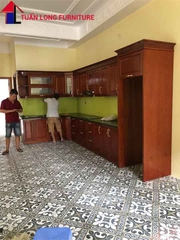 Mẫu tủ bếp inox 8