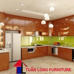 Tủ bếp gỗ xoan đào 6