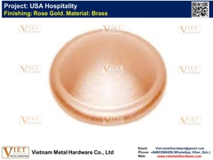 Electroplating Rose Gold, VMHE10