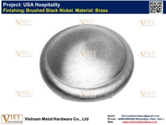 Electroplating Brushed Black Nickel, VMHE12
