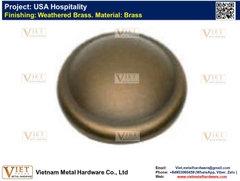 Electroplating Weathered Brass, VMHE15