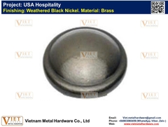 Electroplating Weathered Black Nickel, VMHE19