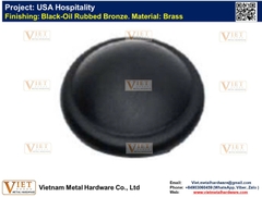 Electroplating Black-Oil Rubbed Bronze, VMHE21
