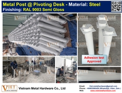 Metal Post @ Pivoting Desk, VMHP807