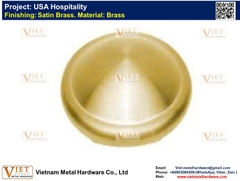 Electroplating Satin Brass, VMHE08