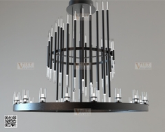 Cascade Rod Chandelier