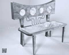 Art Deco Nova Bench