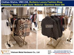 Clothes Shelve, VMH 238, Burberry Luxury Fashion Shop