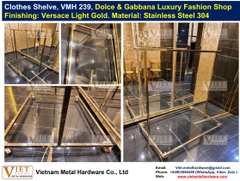 Clothes Shelve, VMH 239, Dolce & Gabbana Luxury Fashion Shop