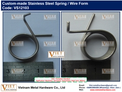 Stainless Steel Spring, Wire Form. VS12103