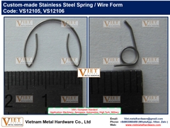 Stainless Steel Spring, Wire Form. VS12105, VS12106