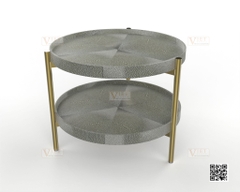Faux Shagreen Signature Coffee Table