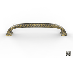 Hammered Brass Handle 022
