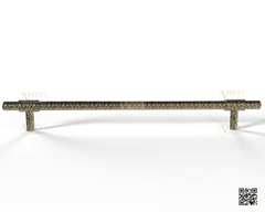 Hammered Brass Handle 002