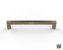 Hammered Brass Handle 019