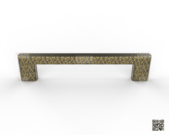 Hammered Brass Handle 020