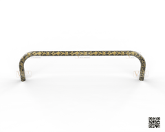 Hammered Brass Handle 010