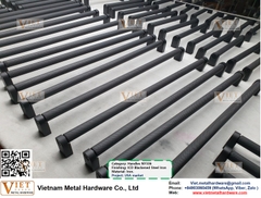 Long Handles NY336, Blackened Steel Iron