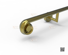 Polished Brass Handrail