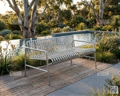 Outdoor Galvanize Lounge Chair