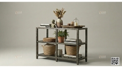 Small Antique Decorative Shelf