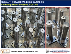 SOFA METAL LEGS CA2818 SU