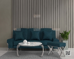 Starfish Polished Rectangle Ottoman