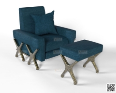 Starfish Rectangle Ottoman