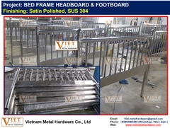 BED FRAME HEADBOARD & FOOTBOARD