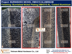 BURNISHED HAMMERED NICKEL VMH315 ALUMINIUM