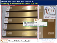 ICD Versace Satin Brass, HOI AN ROYAL VILLAS RESORT