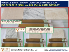 Villas Marble & Versace Metal Finish