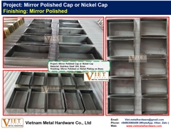 Mirror Polished Cap or Nickel Cap