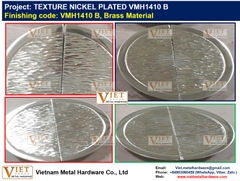 TEXTURE NICKEL PLATED VMH1410 B