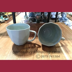 Cốc thót men xanh lam