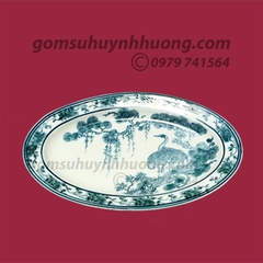 Đĩa bầu dục - Bộ Tùng Hạc