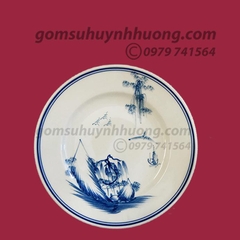 Đĩa tròn 2 lá - Bộ Sơn Thủy