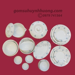 Bộ đồ ăn Hoa Chấm