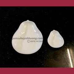 Bộ đĩa trắng hình quả dâu