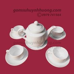 Bộ ấm chén Vuông