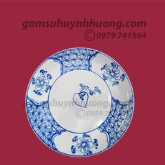 Đĩa tròn 1 lá - Bộ Hoa Chanh
