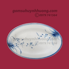 Đĩa bầu dục - Bộ Hoa Lan